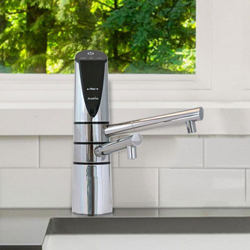 AlkaViva Delphi H2 9-Plate Undersink Water Ionizer & Dual Water Filter