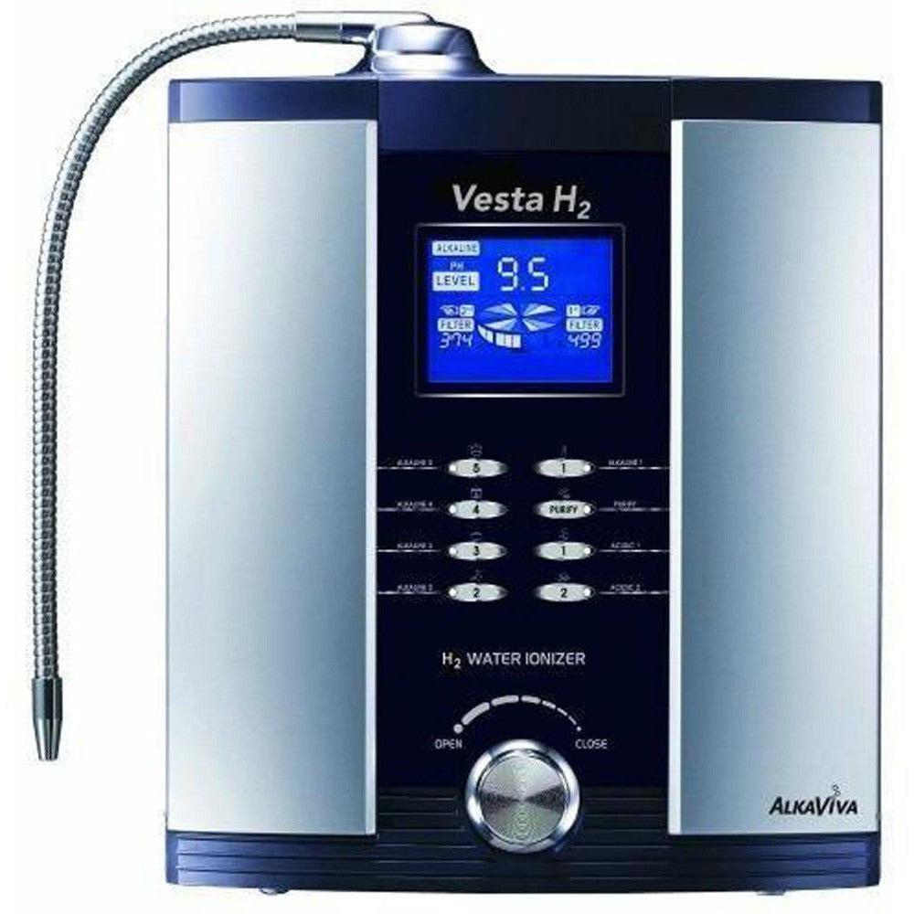 AlkaViva Vesta H2 9-Plate Alkaline Water Ionizer Filter Purifier